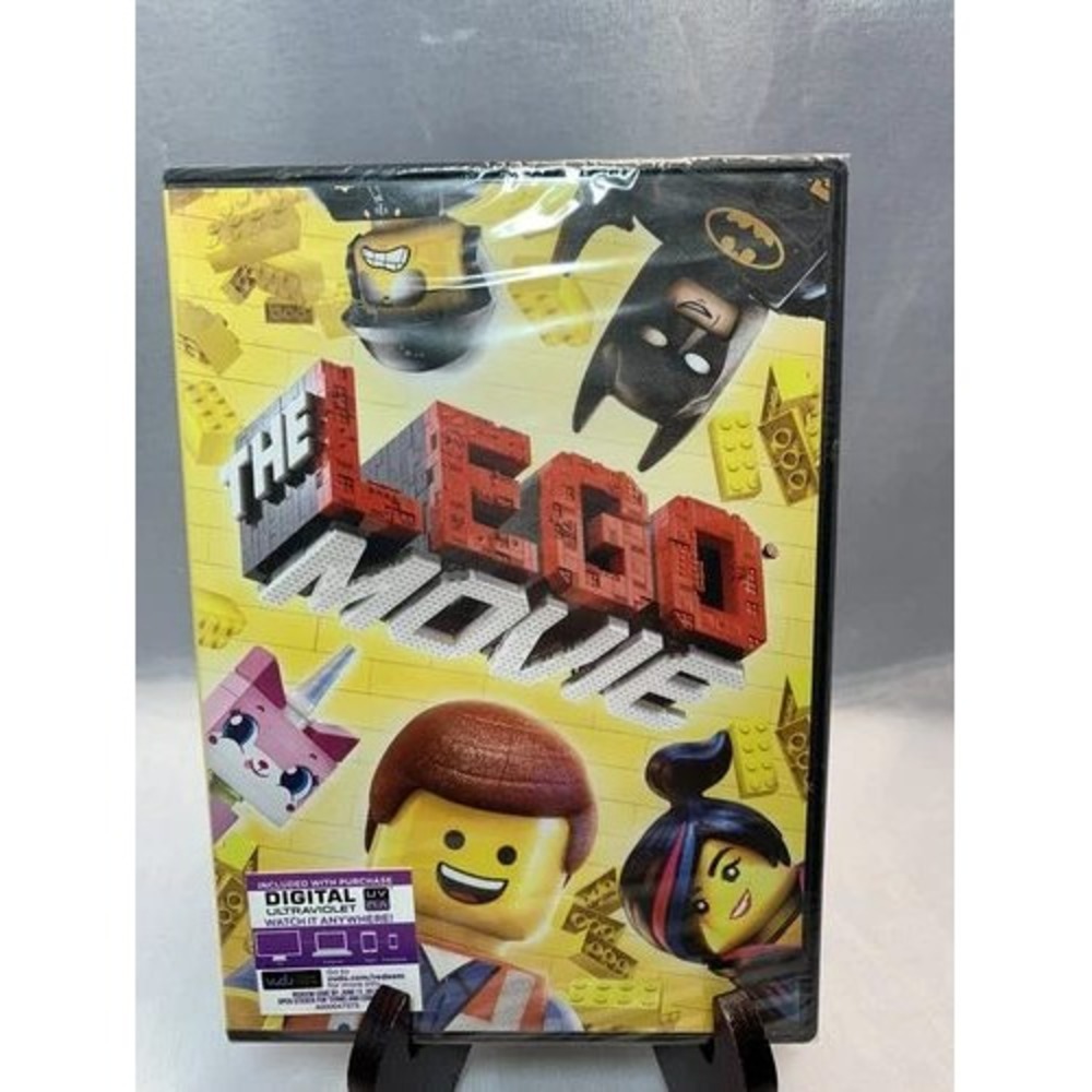 The LEGO Movie 1 (DVD) SEALED and part 2 Bonus Disk Bundle Animated Comedy Film